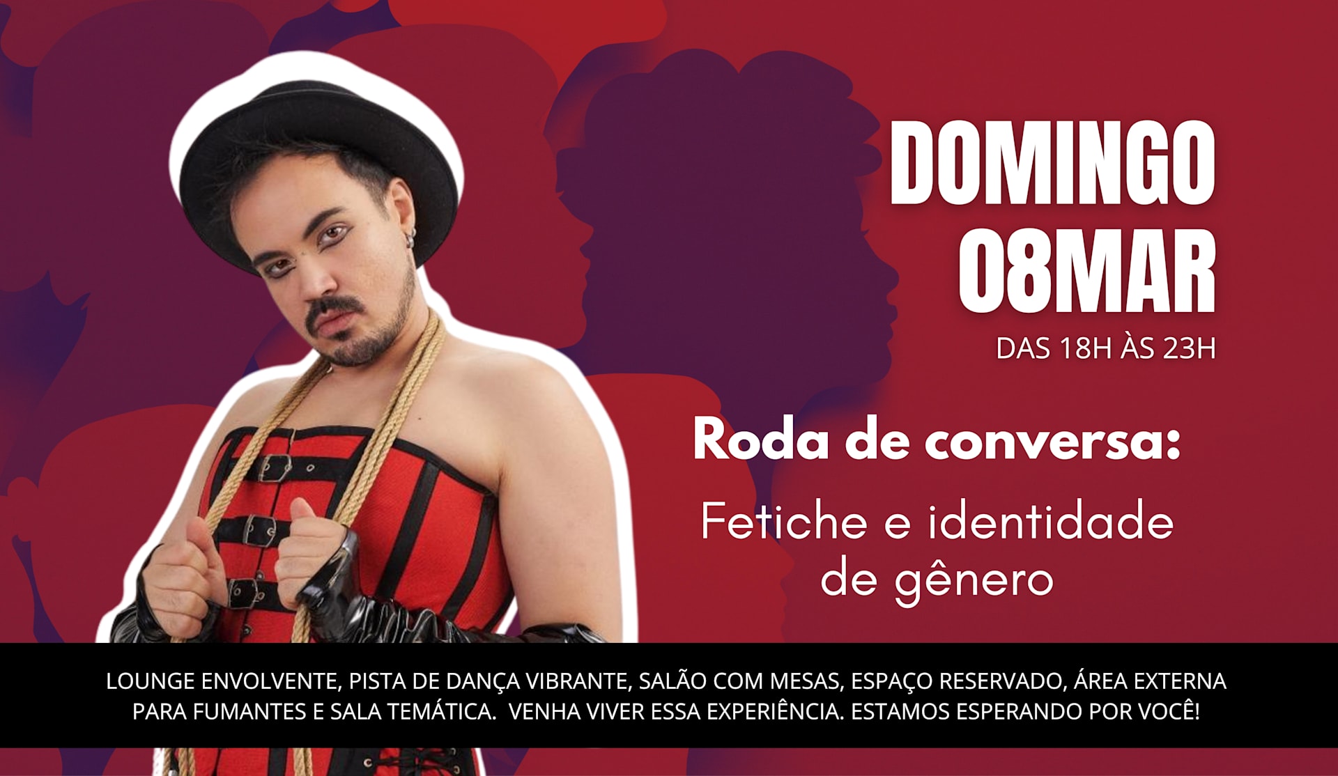 Sodoma (Domingo) - Roda De Conversa Sobre Fetiche E Gênero