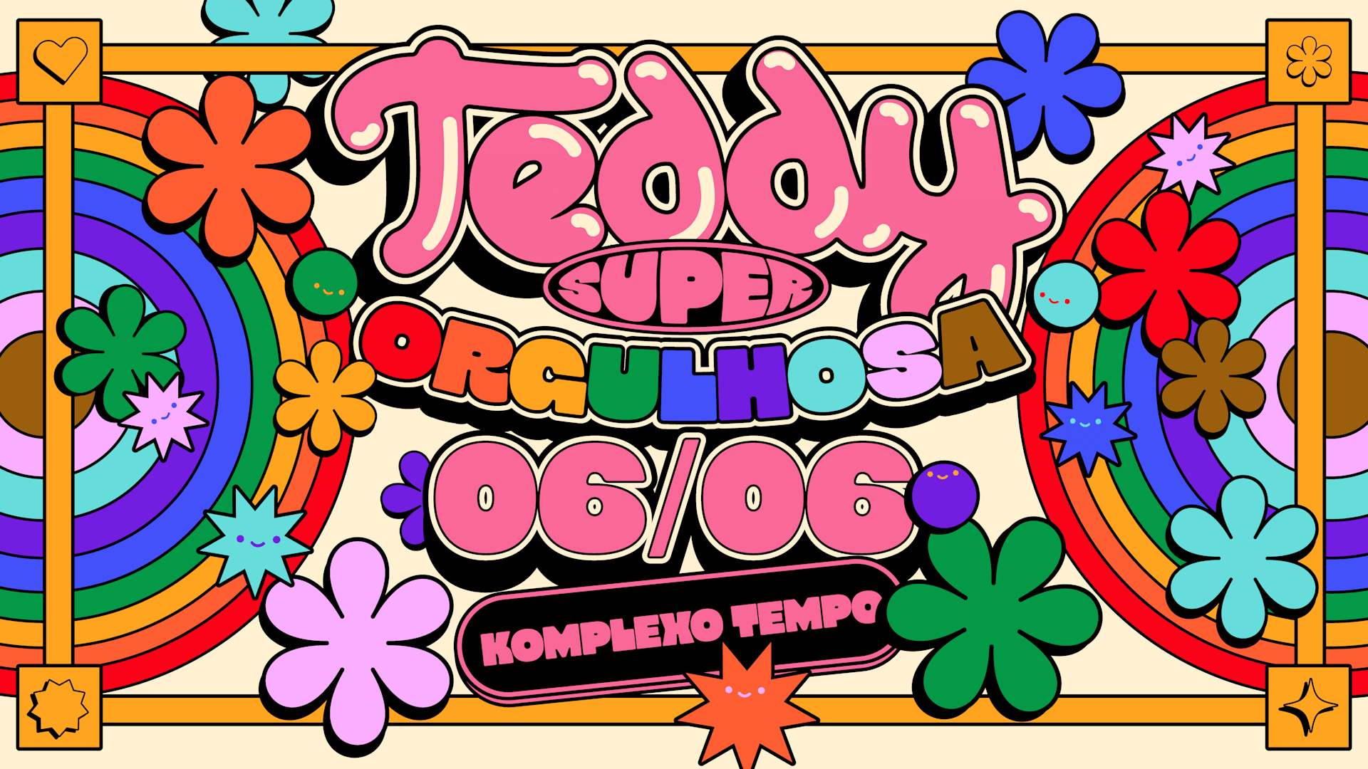 Teddy Super Orgulhosa