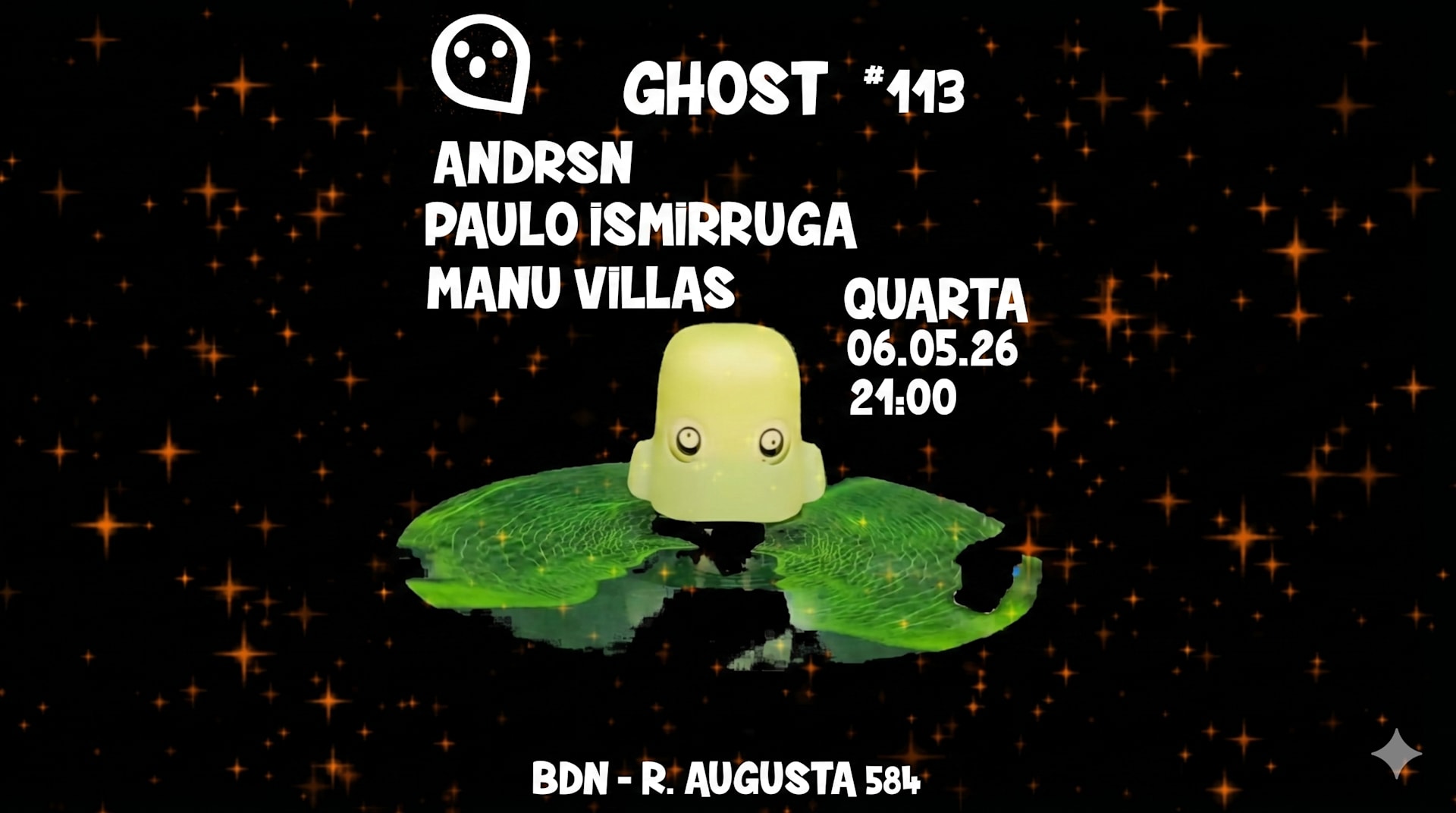 Ghost #113 — Andrsn, Paulo Ismirruga & Manu Villas