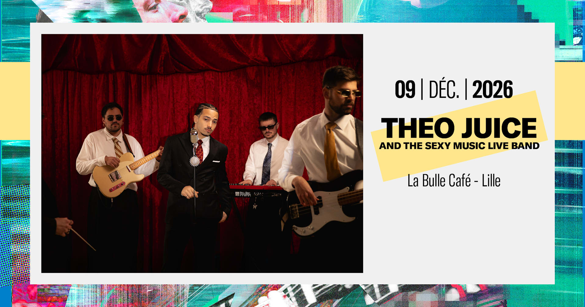 THEO JUICE AND THE SEXY MUSIC LIVE BAND
