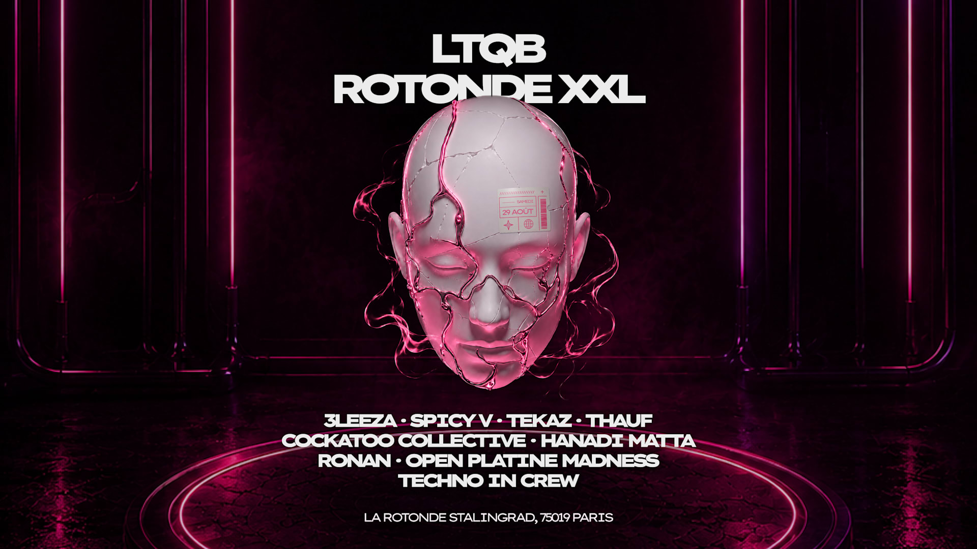 LTQB: OPEN-AIR & CLUB: 3LEEZA · SPICY V · TEKAZ · THAUF