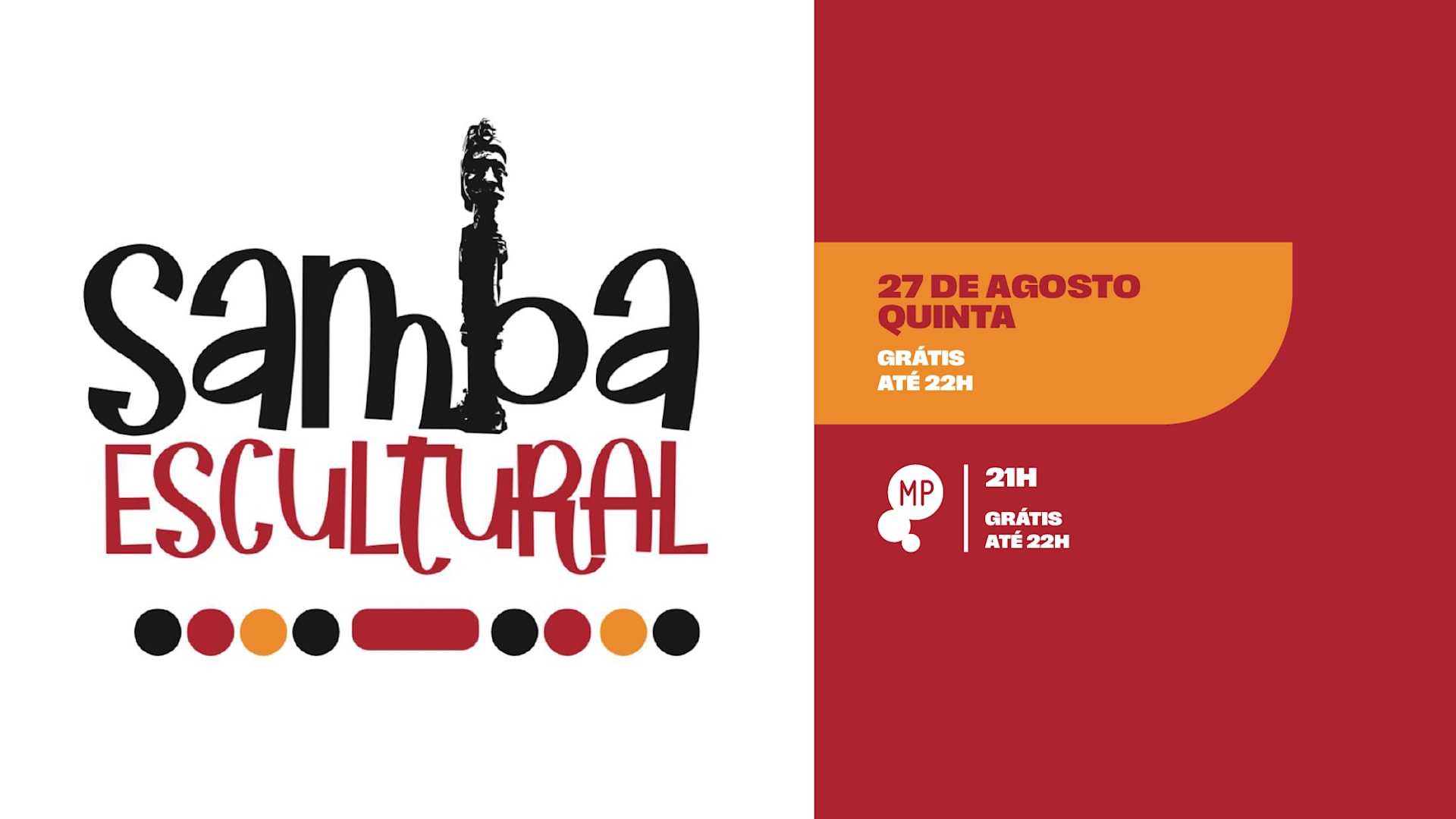 27/8 - Samba Escultural no Mundo Pensante