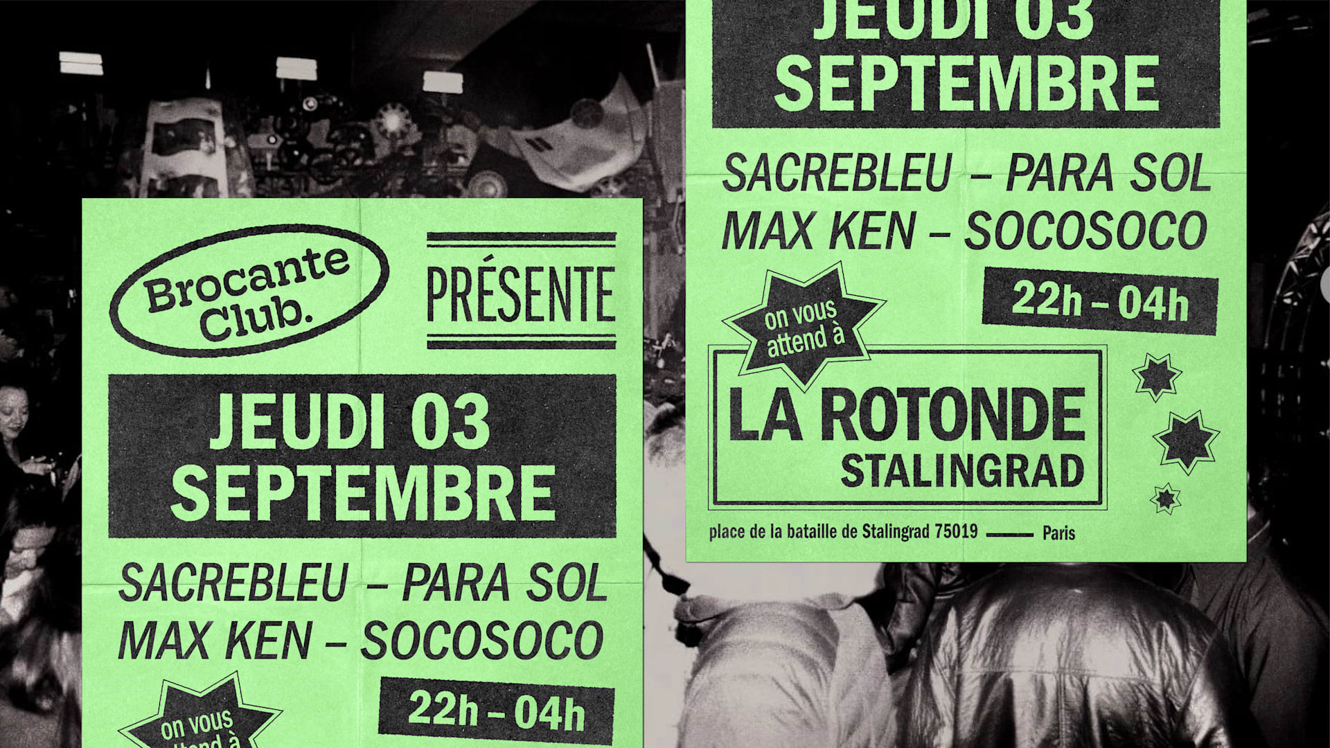 JEUDI OUI — Brocante Club au miniclub