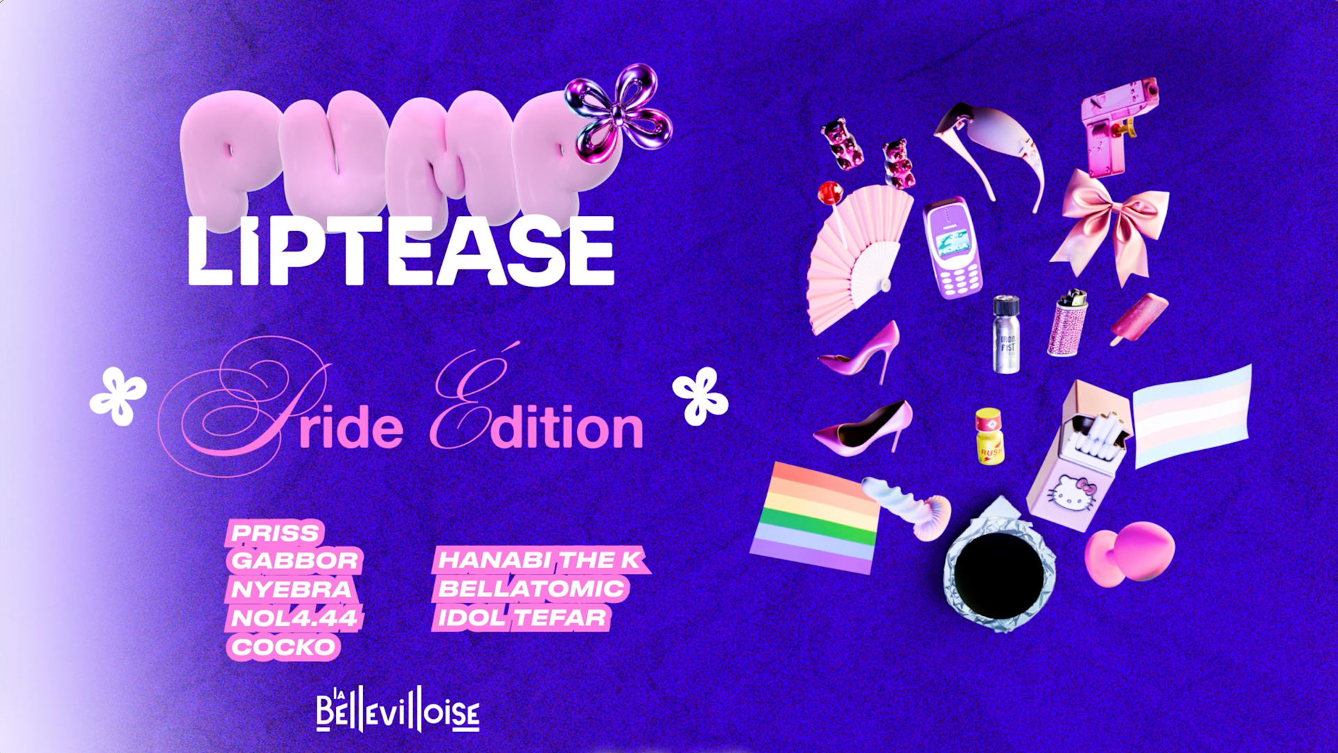 PUMP x LIPTEASE - PRIDE EDITION | 03.10.26
