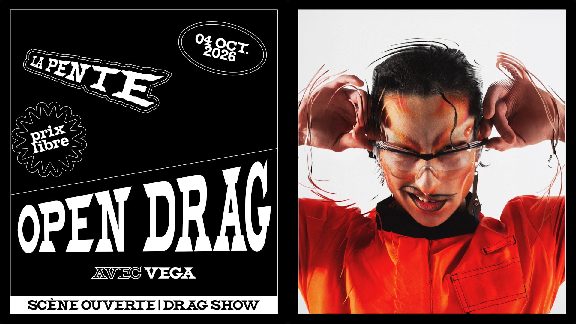 OPEN DRAG [Scène Ouverte // Show Drag]