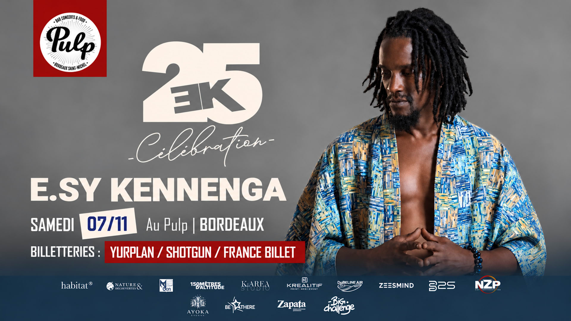 E.SY KENNENGA – 25 ANS DE CARRIÈRE