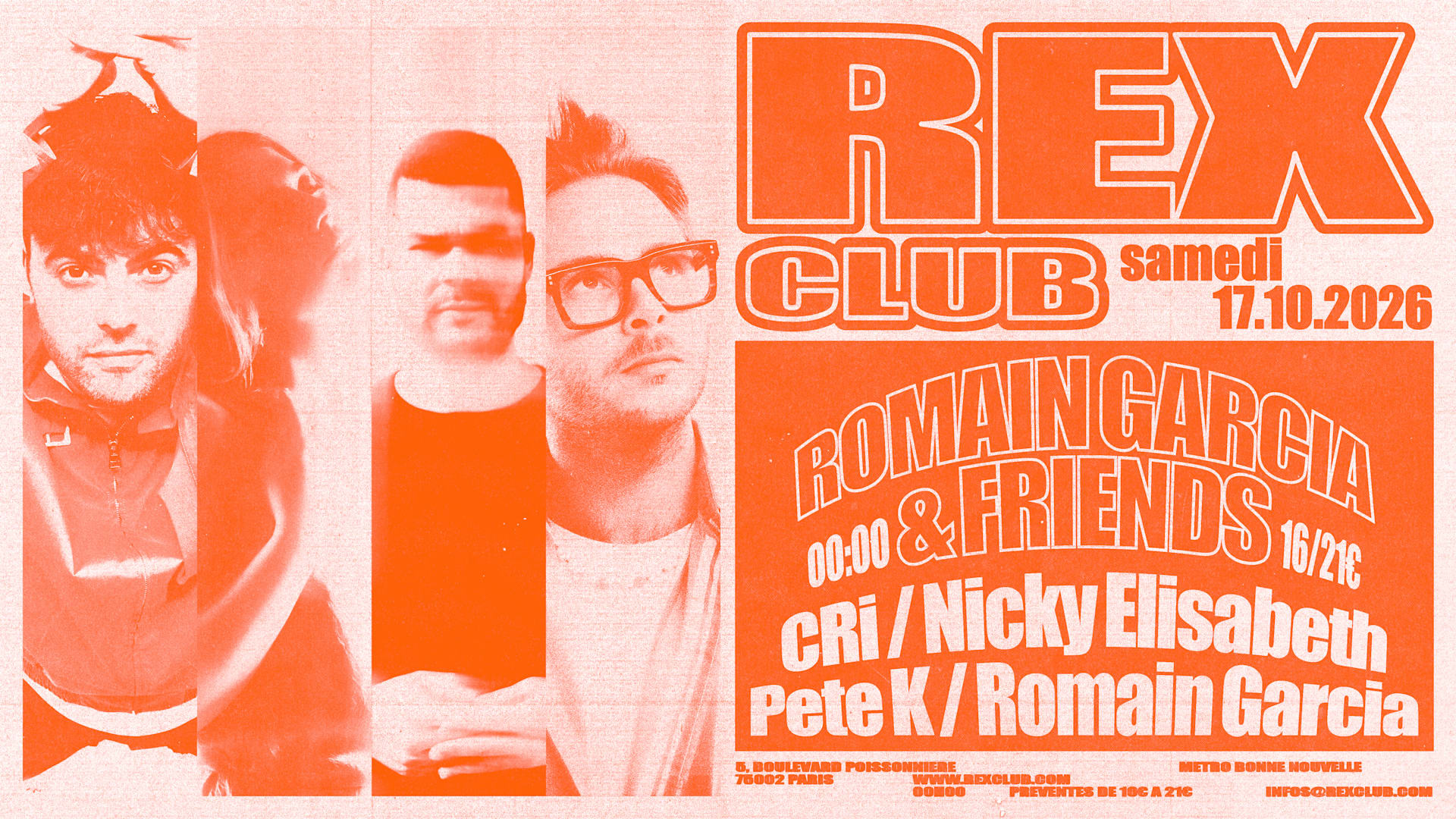 Romain Garcia & Friends: CRi, Nicky Elisabeth, Pete K & more