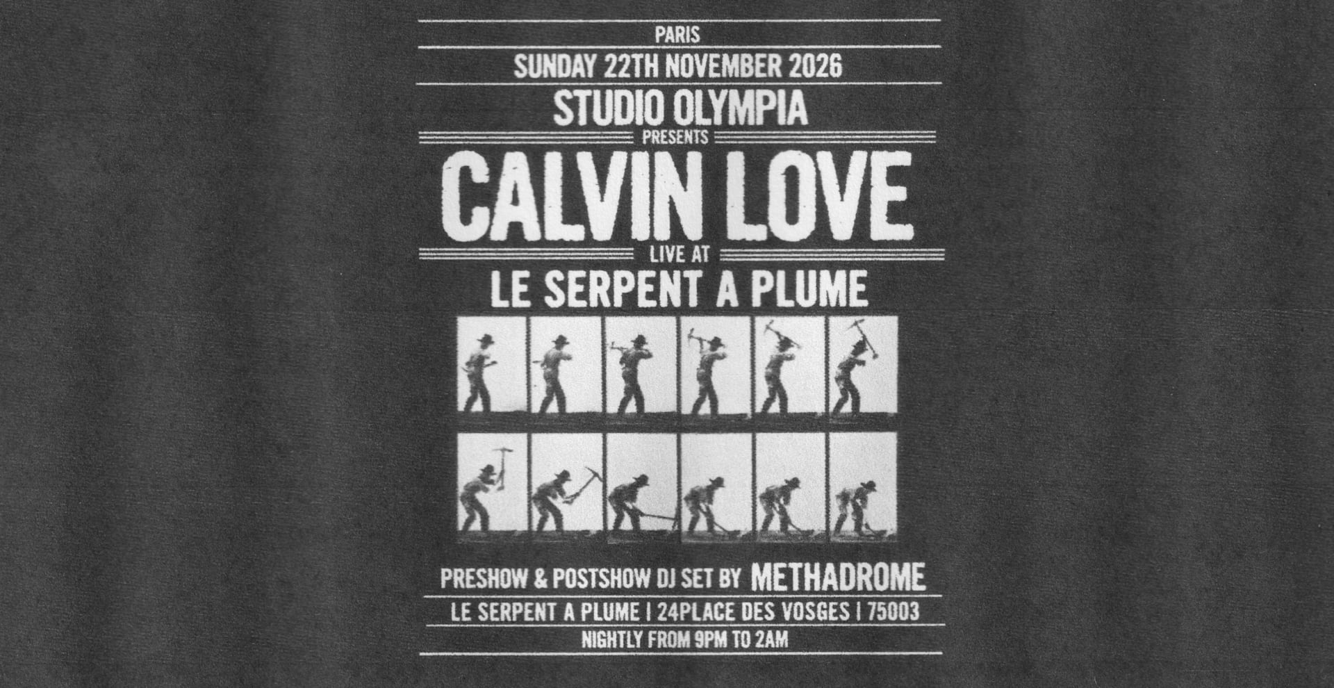 Calvin Love live W/ Methadrome Media