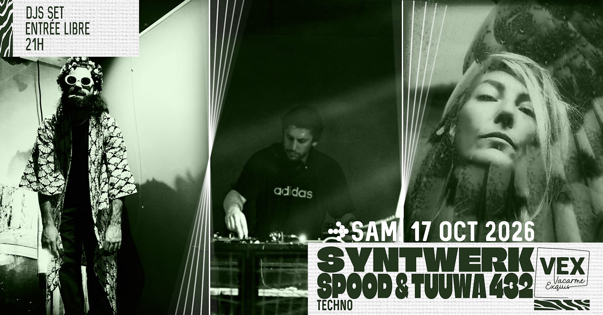 Syntwerk & Spood & Tuuwa 432 au Vacarme Exquis