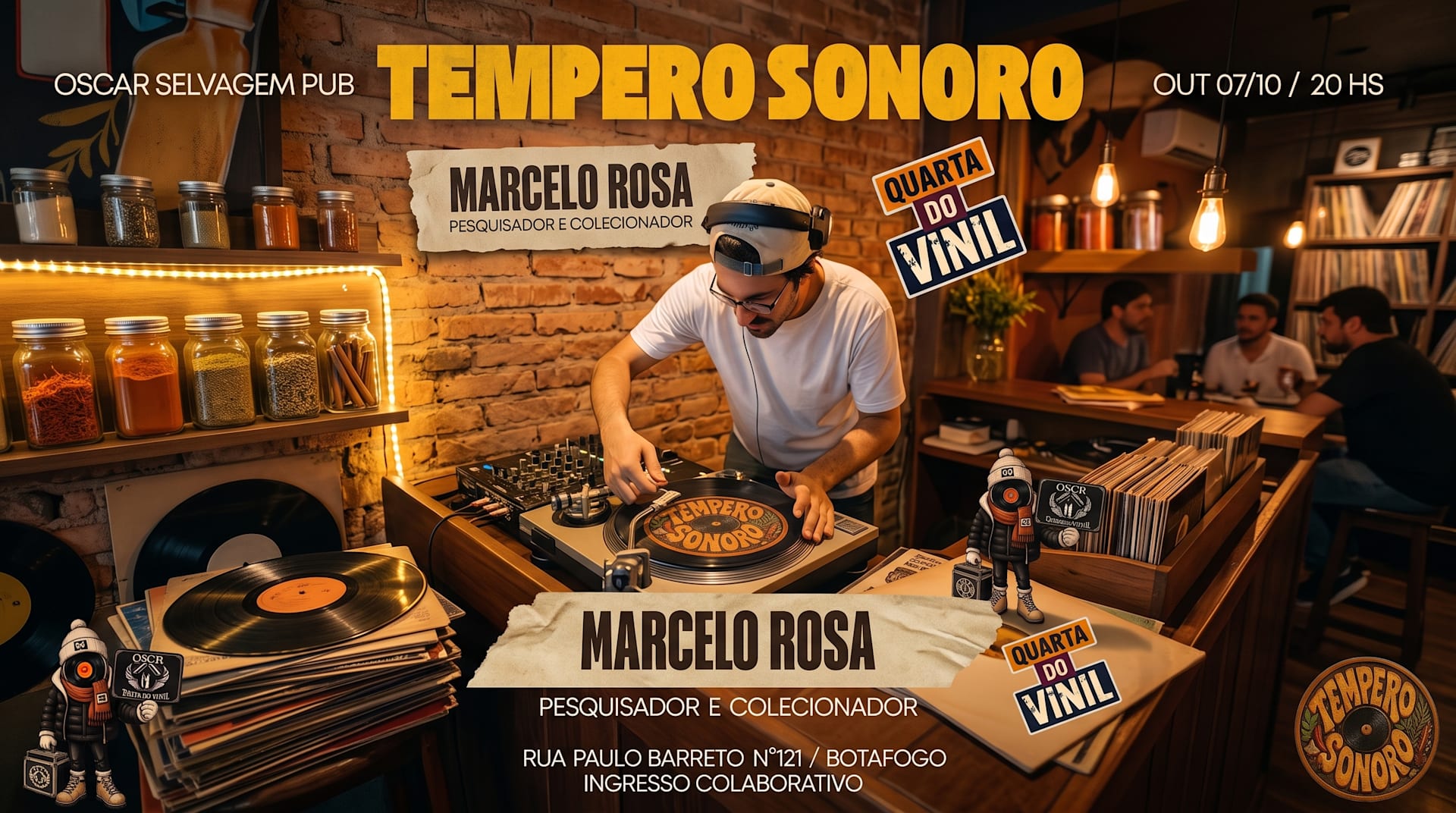 TEMPERO SONORO - QUARTA DO VINIL