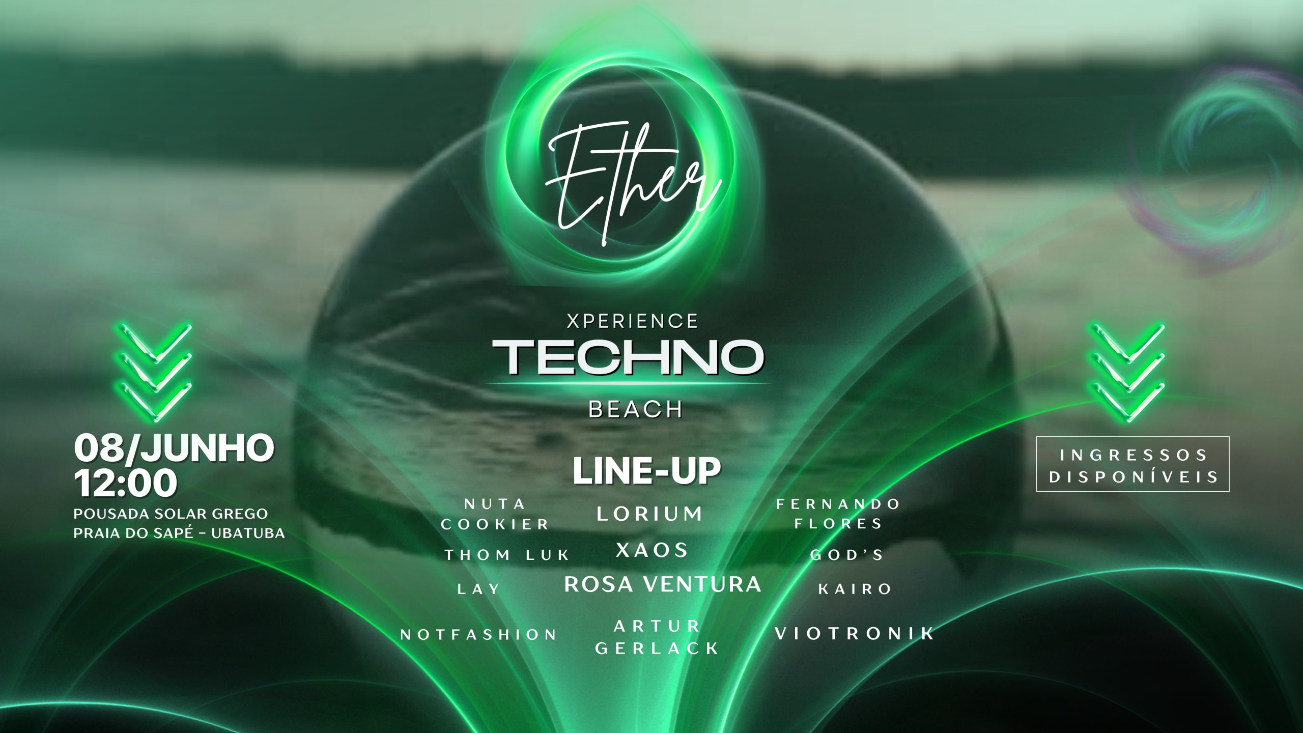 Ether Xperience "Techno Beach"