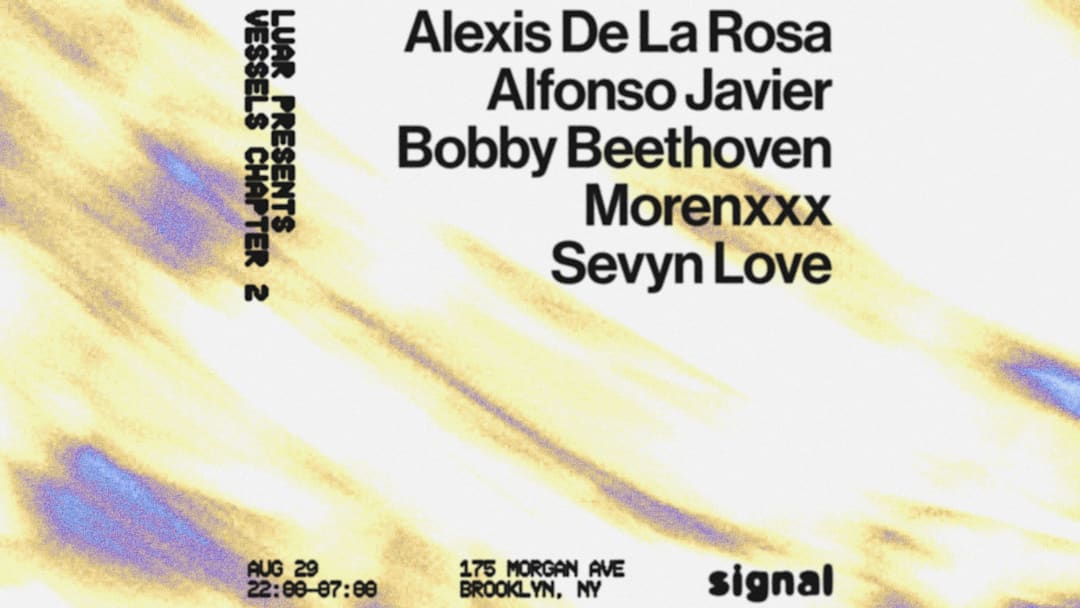 Luar presents: ALEXIS DE LA ROSA, MORENXXX, Sevyn Love+ more