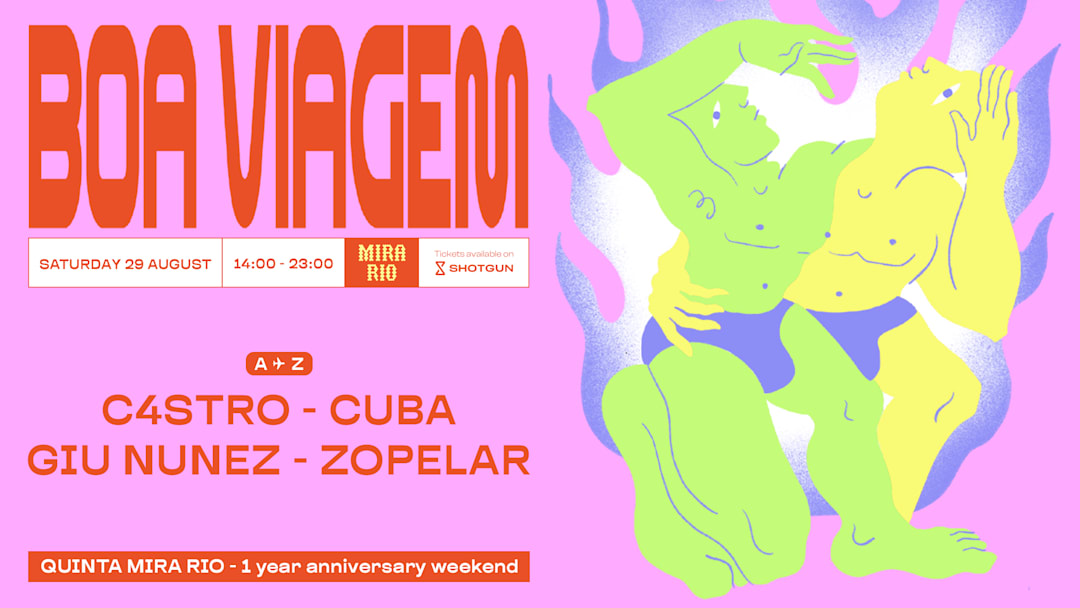 Boa Viagem - Mira Rio 1 year anniversary