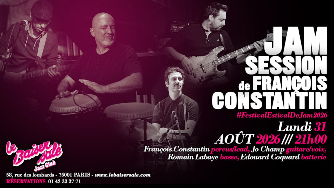 François Constantin • Spéciale Blues Funk • [Jam Session]