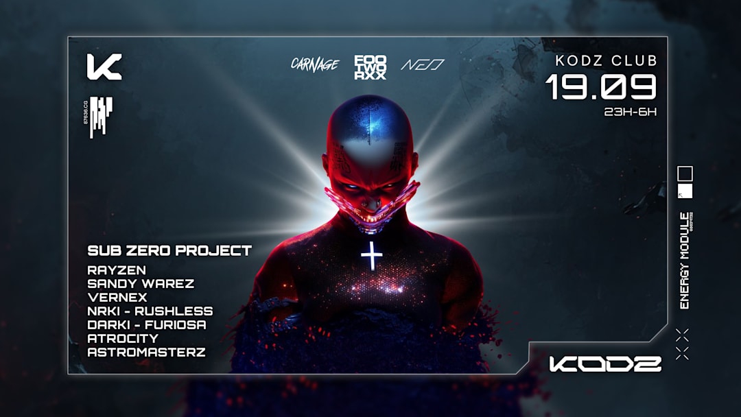 FOOTWORXX PRESENTS SUBZERO PROJECT, RAYZEN, SANDY WAREZ ...