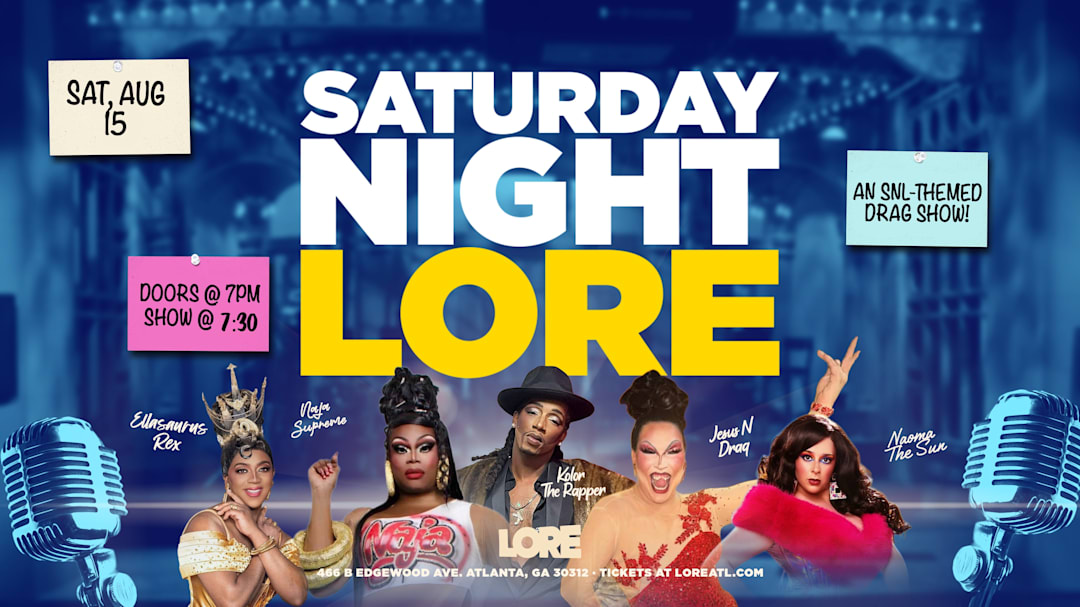 Saturday Night Lore! An SNL Drag Show