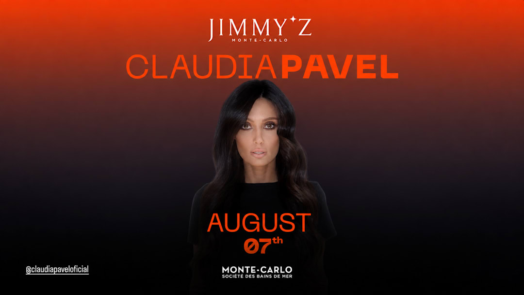 CLAUDIA PAVEL X JIMMY’Z MC - SPECIAL GUEST