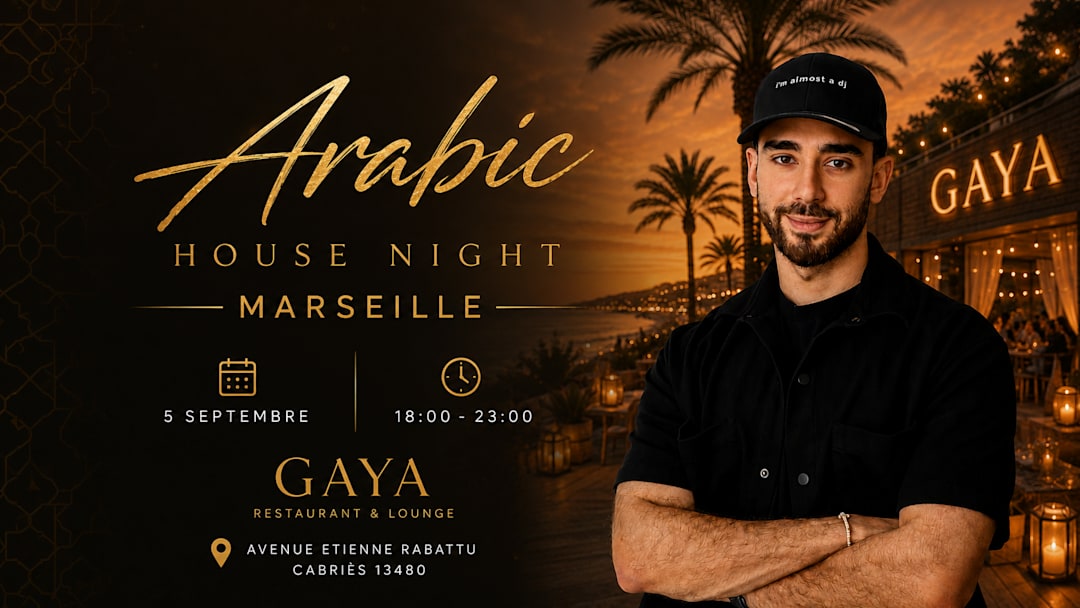 Marseille | Char Bell - Arabic House  | 5 September