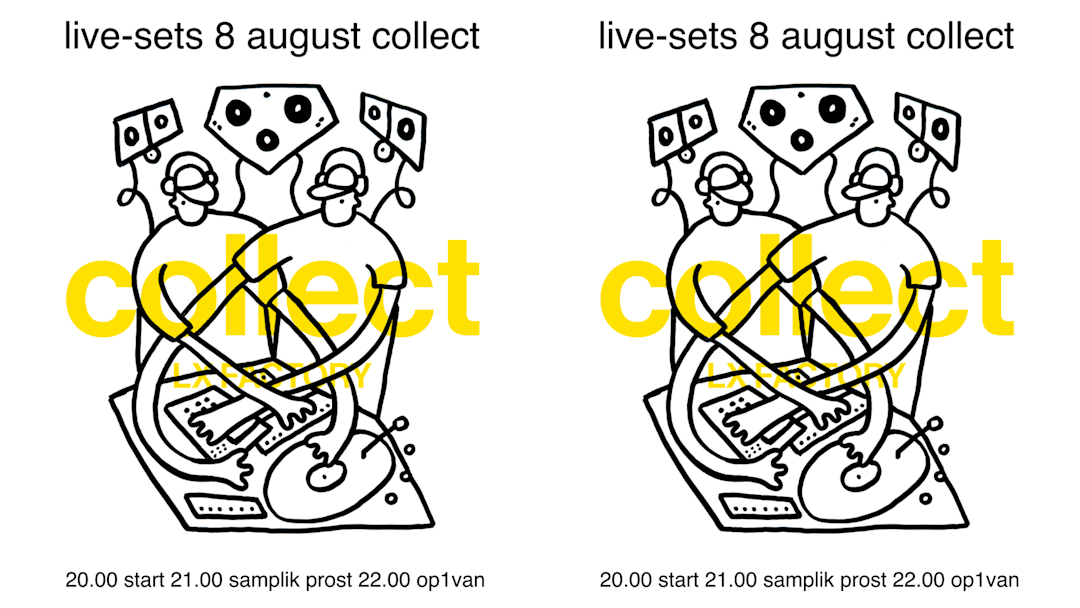 op1van × samplik prost live-sets at Collect LX Factory