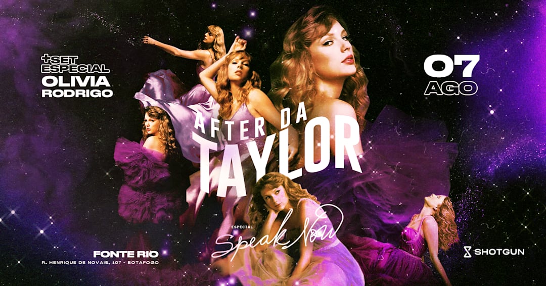 After Da Taylor Edição Speak Now + Set especial Olivia