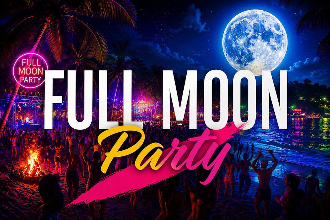FULL MOON fluo party