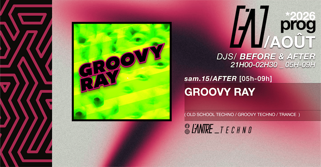 Groovy Ray — Old School Techno / Groovy Techno / Trance