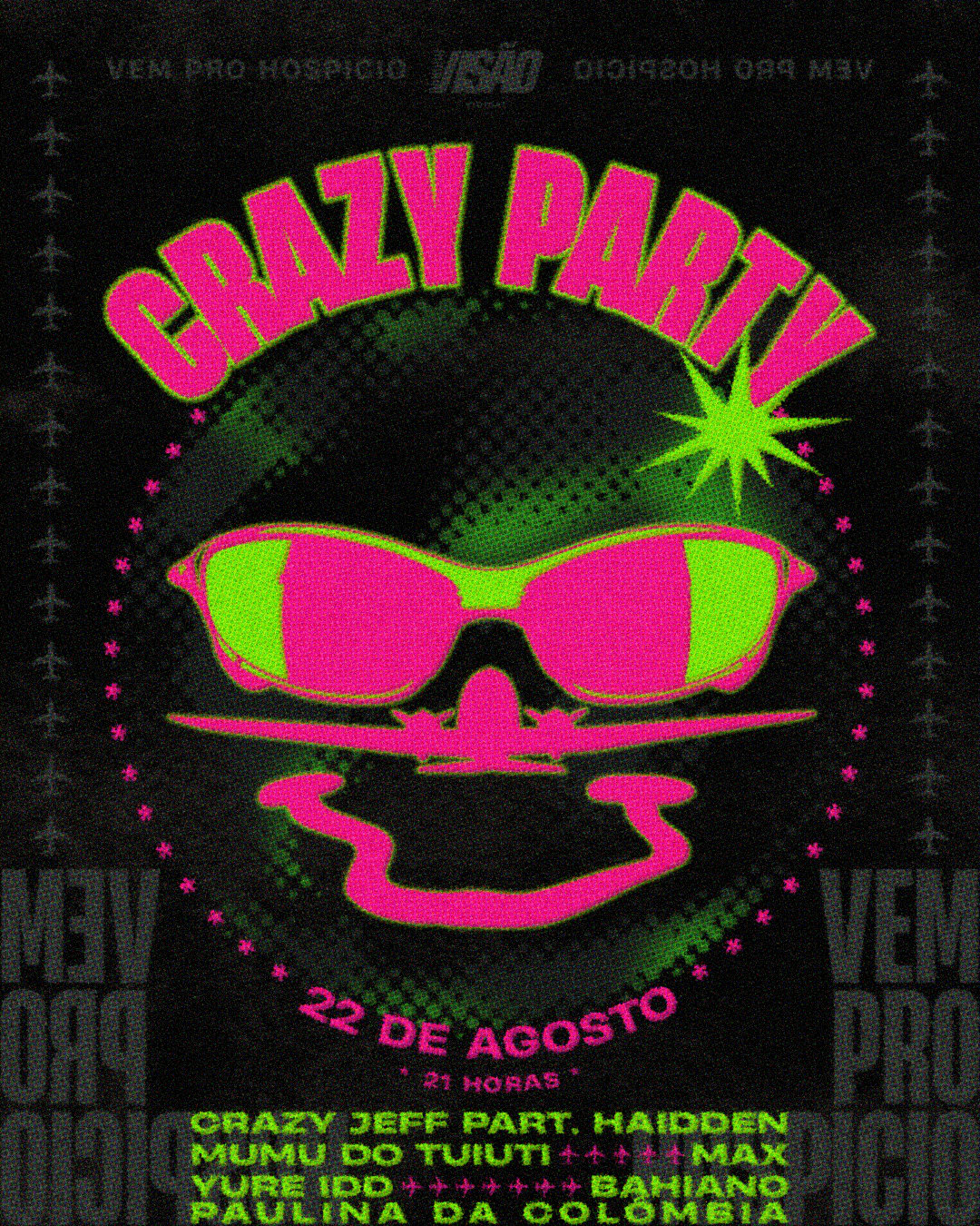 CRAZY PARTY no Visão 22/08