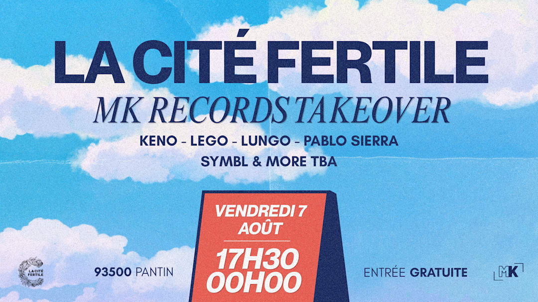 MK RECORDS TAKEOVER - LA CITÉ FERTILE