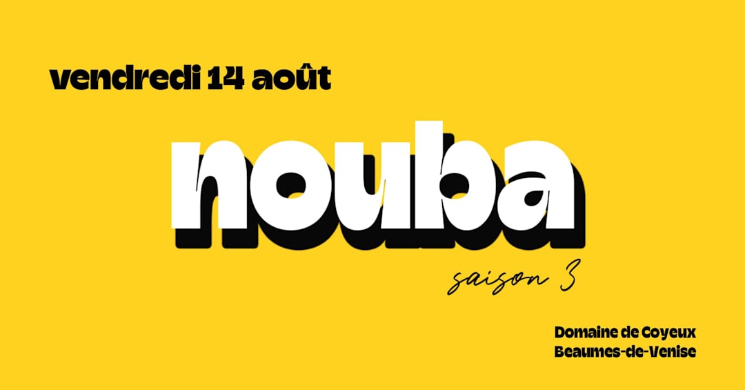 nouba : soirée du 14 août w/ BENEDETTO & FARINA + PECK