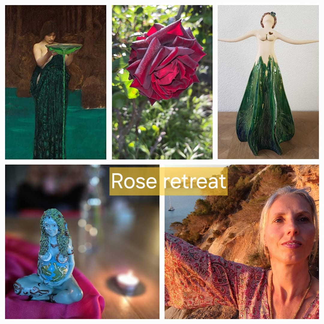 Rose retreat; follow your feminine by iris bloemen