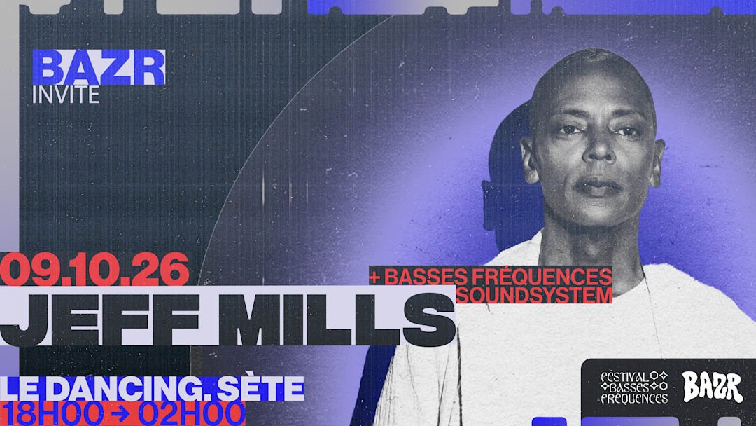 JEFF MILLS x Basses Fréquences