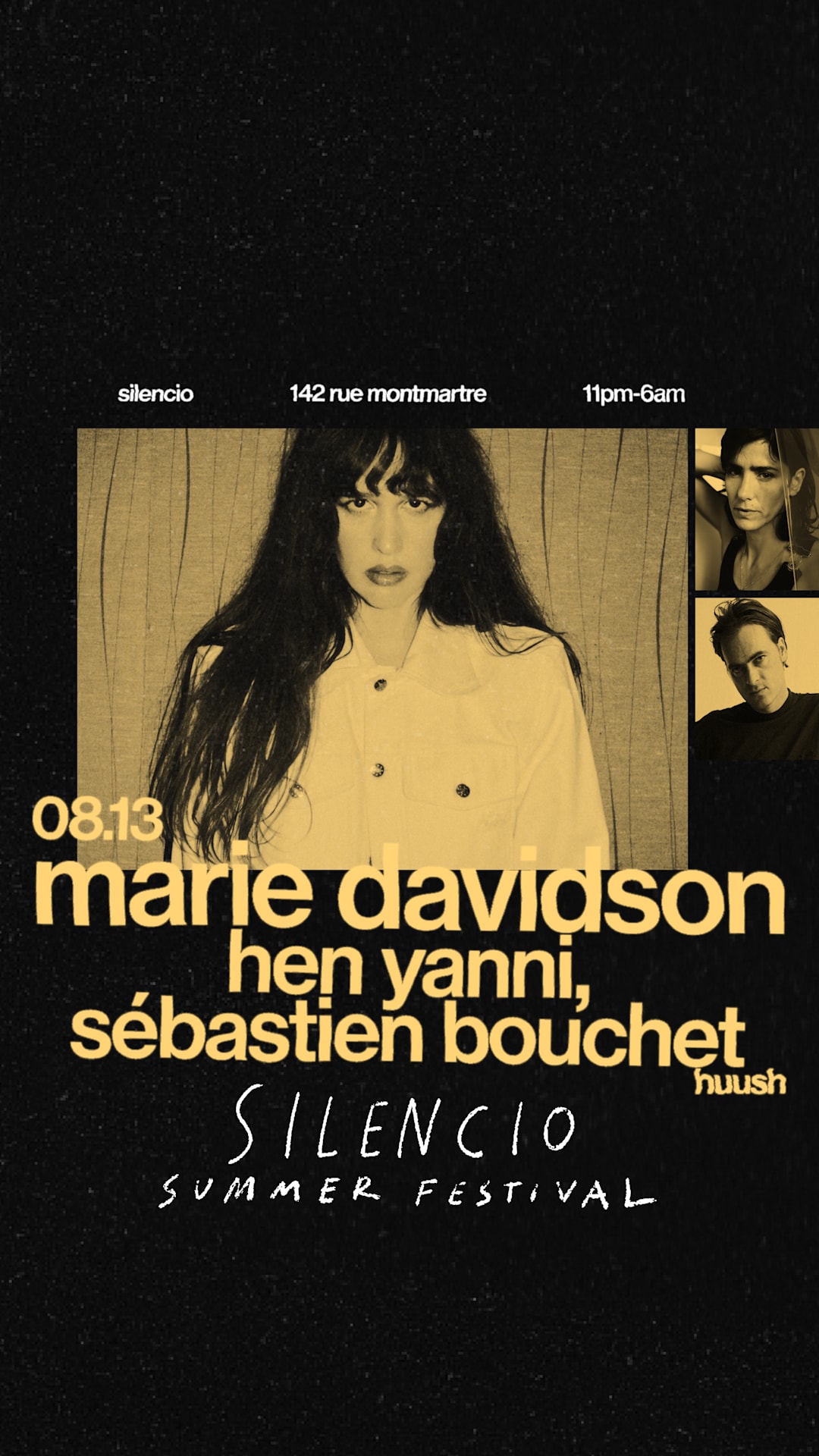 MARIE DAVIDSON / HUUSH