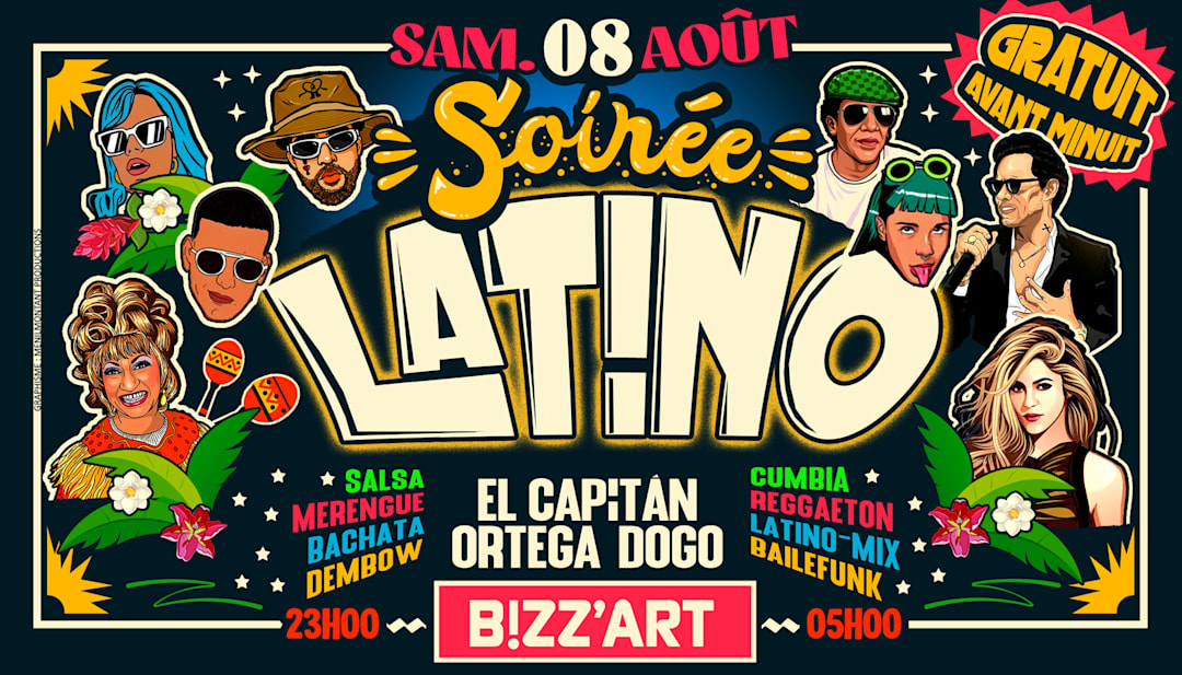 SOiRÉE LATiNO x CANAL ST MARTIN 08.08.26