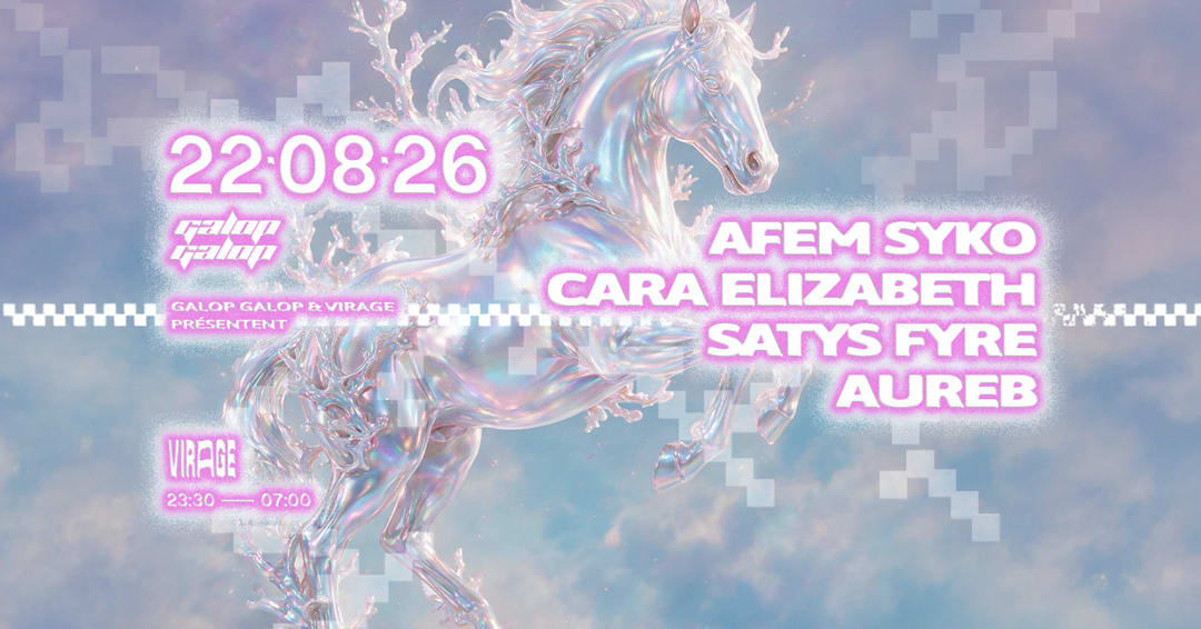 GALOP GALOP : AFEM SYKO, CARA ELIZABETH, SATYS FYRE
