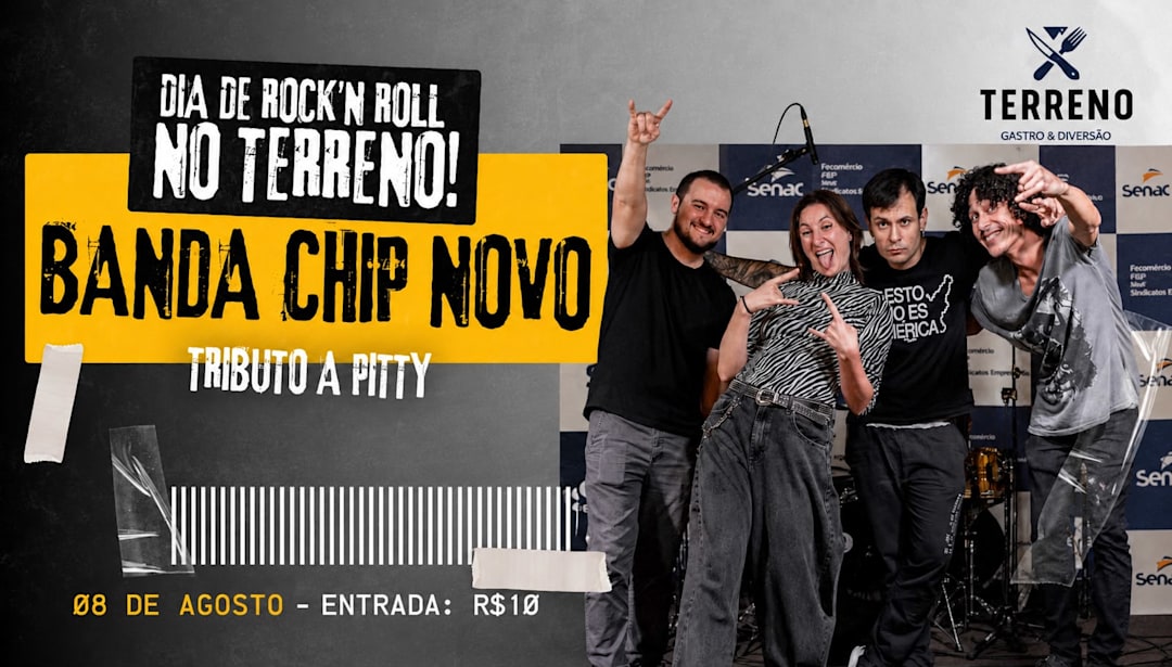 Tributo Pitty - Banda Chip Novo