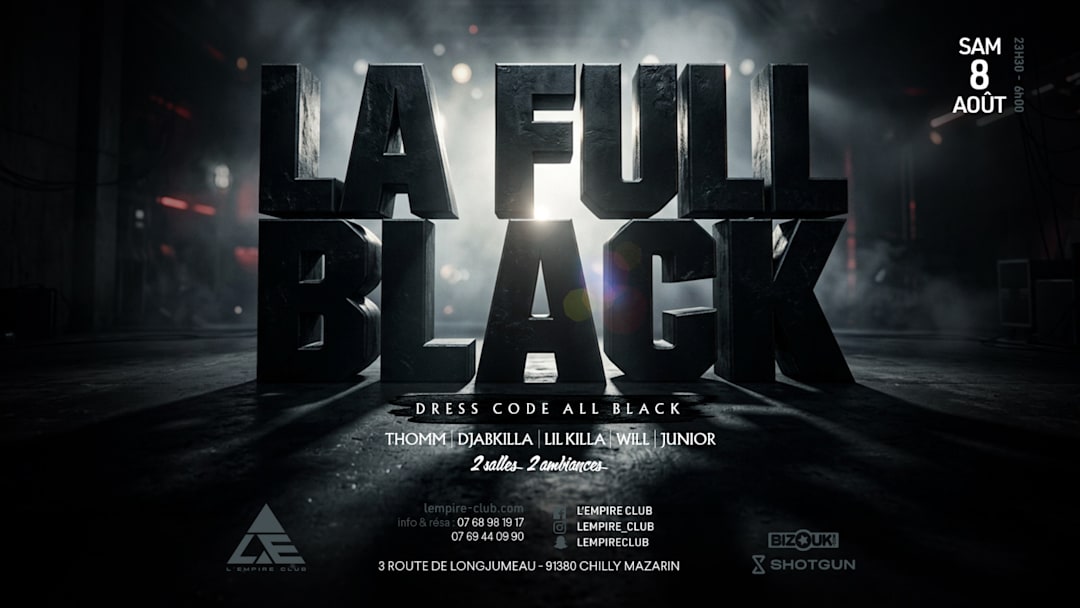 LA FULL BLACK