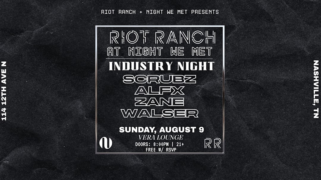 Riot Ranch: Industry Night