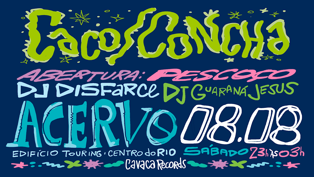 ACERVO APRESENTA: CACO/CONCHA e convidados