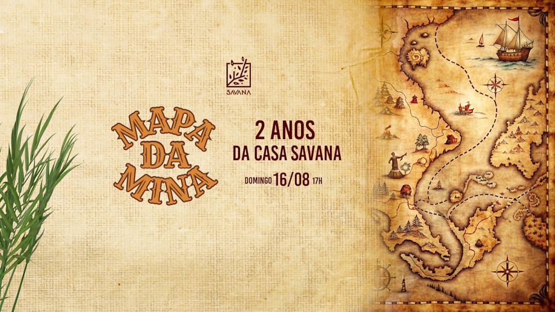 Mapa da Mina na Casa Savana