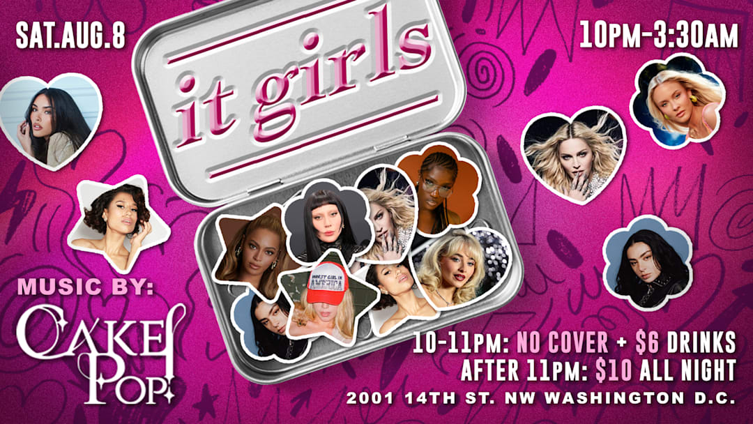 IT GIRLS WITH CAKE POP!