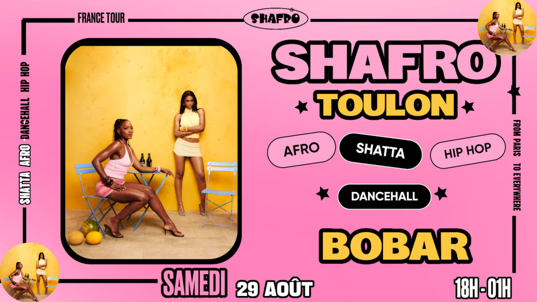 SHAFRO @TOULON  EP#2 OPEN AIR + CLUB : AFRO VS SHATTA