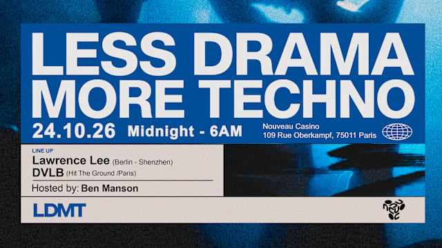 LESS DRAMA MORE TECHNO [11th Anniversary]