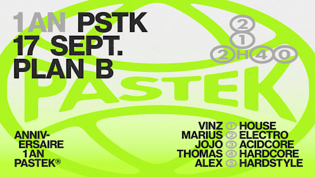 PLAN B x PASTEK