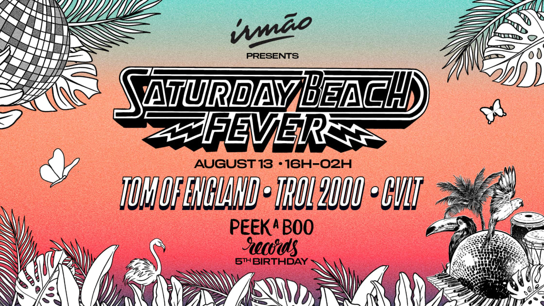 Saturday Beach Fever , Costa da Caparica · Shotgun Tickets
