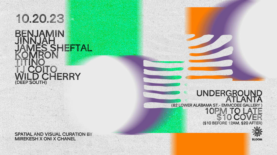 🎫 Bloom at Underground Atlanta Shotgun Tickets