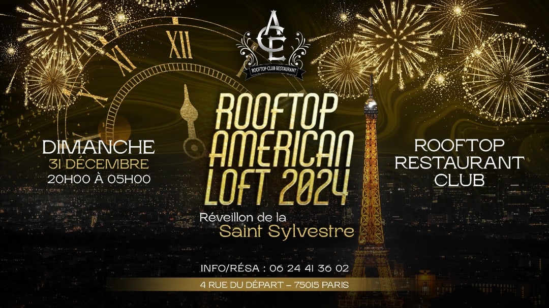 ROOFTOP AMERICAN LOFT NEW YEAR 2024