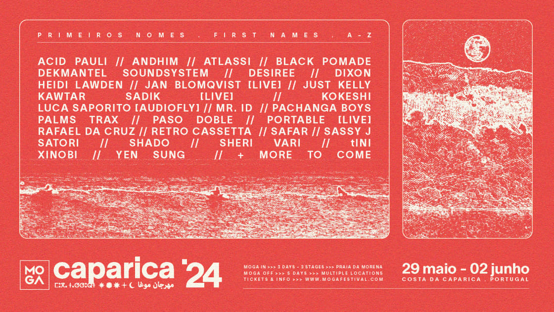 MOGA CAPARICA 2024, Lisbon · Shotgun Tickets