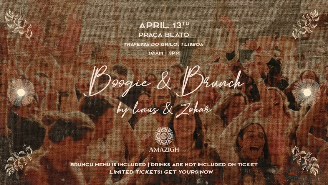 Boogie & Brunch By Linus & Zohar, Lisboa · Shotgun Tickets