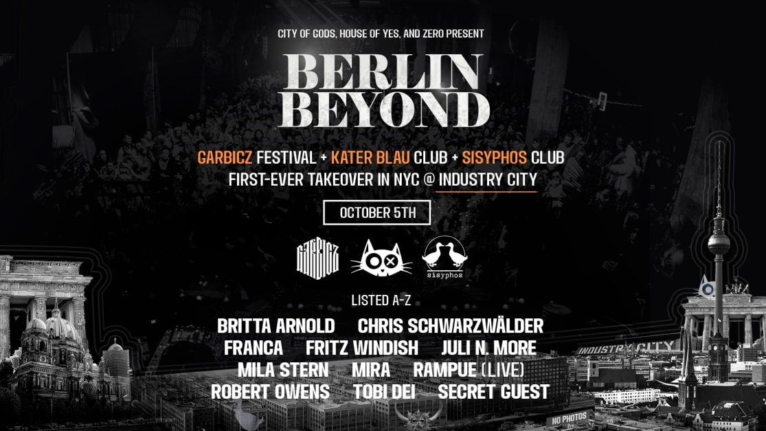 Berlin Beyond @ Industry City: Rampue, Mira + More, Brooklyn, New York ...
