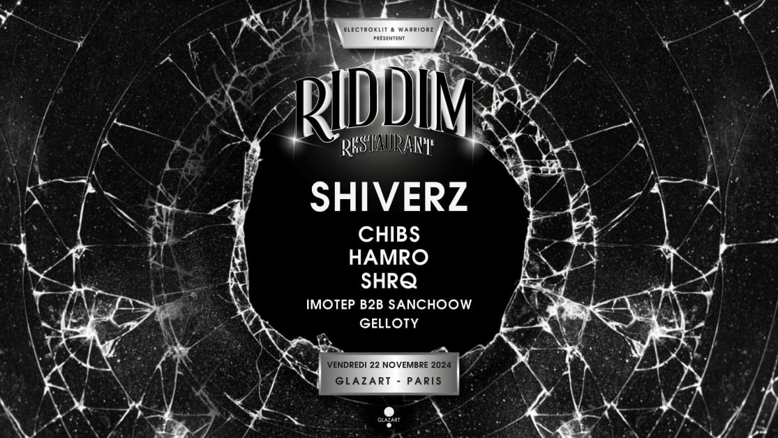Cafe Riddim Riddim Restaurant: Shiverz, Hamro, Chibs, Shrq & More, Paris · Billets ...